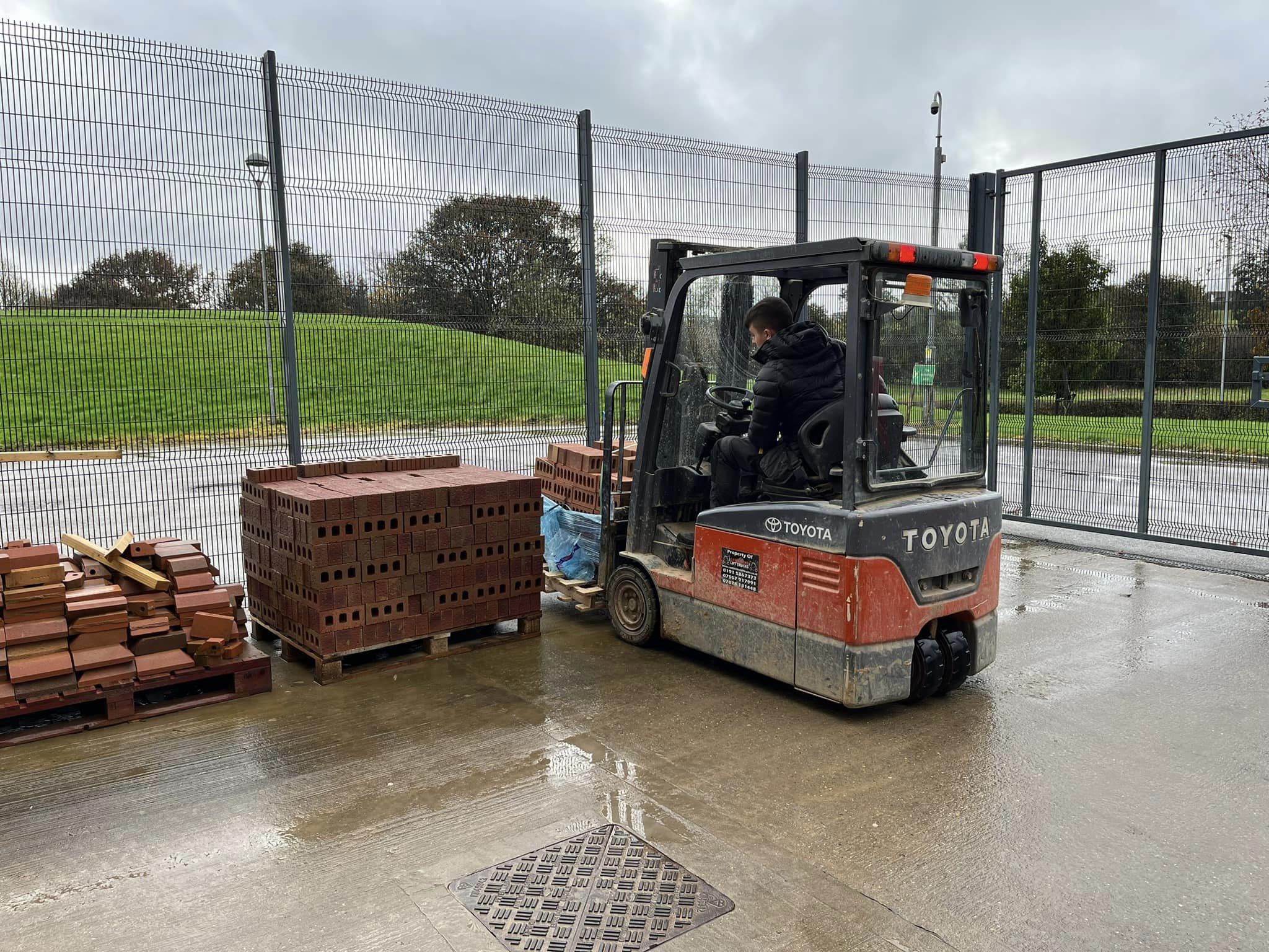 PB fork truck training